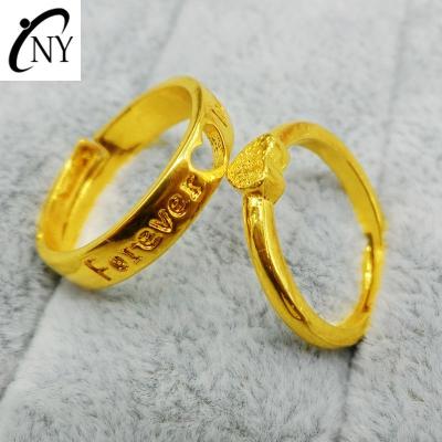 [ฟรีค่าจัดส่ง] แหวนทองแท้ 100% 9999 แหวนทองเปิดแหวน. แหวนทองสามกรัมลายใสสีกลางละลายน้ำหนัก 3 กรัม (96.5%) ทองแท้ RG100-91