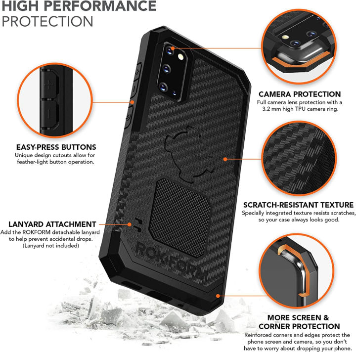 rokform-galaxy-s20-magnetic-protective-phone-case-with-twist-lock-military-grade-rugged-s20-case-series-black-galaxy-s20-black