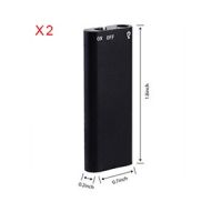 8GB/16GB/32G Digital Voice Recorder Micro Car Key Sound Recorder 38Hrs Professional Voice Recorder Oculta MP3 Player Dictaphone