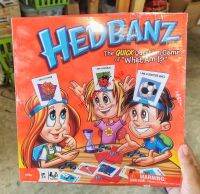 เกมครอบครัวตลก What am l hedbanz เกมคำถามปาร์ตี้ การ์ดเกมกระดาษ