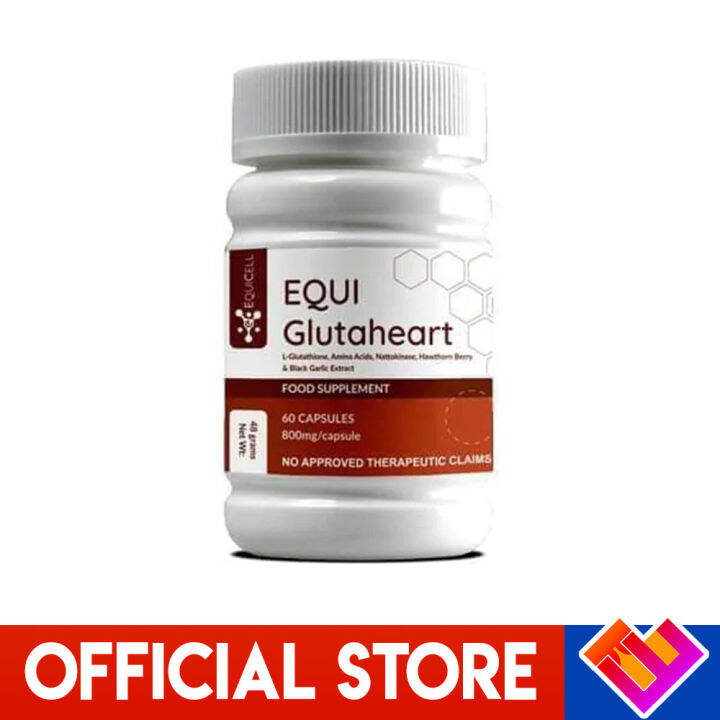 Equi GlutaHeart with LGlutathione, Amino Acids, Nattokinase (800mg x