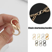 8-shaped Buckle Divine Tool 8-shaped Buckle For Bags Bag S-shaped Spring Buckle 8-shaped Buckle Divine Tool Fast Hanging Key Luggage Chain Adjustment Buckle Metal Alloy 8-shaped Buckle For Bags Strong Spring Buckle For Luggage Rustproof Bag Buckle Sturdy