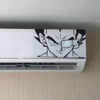 สติกเกอร์ลายการ์ตูน Vegeta สำหรับตกแต่งเครื่องปรับอากาศ แบบมีกาวในตัว