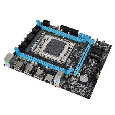 เมนบอร์ด Micro-ATX X79 32GB หน่วยความจำ DDR3 LGA2011เมนบอร์ดคอมพิวเตอร์1000 Mbps LAN Onboard SATA 2.0 M.2 NVME