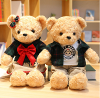 ตุ๊กตาหมี  ตุ๊กตาคู่รัก ตุ๊กตา teddy ตุ๊กตา45cmพร้อมส่งจากไทย
