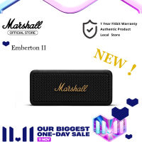 ลำโพง Marshall Emberton II 2 ลำโพงบลูทูธไร้สายแบบพกพา, ซับวูฟเฟอร์ลำโพงกลางแจ้งขนาดเล็กกันน้ำ ลำโพง Marshall ของแท้