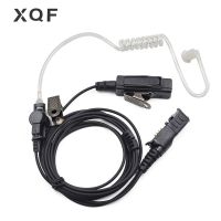 XQF Surveillance Air Tube PTT Earpiece Headset Mic For Motorola DP2400 Xir P6620 MTP3250 MTP3200 Two Way Radio Walkie Talkie