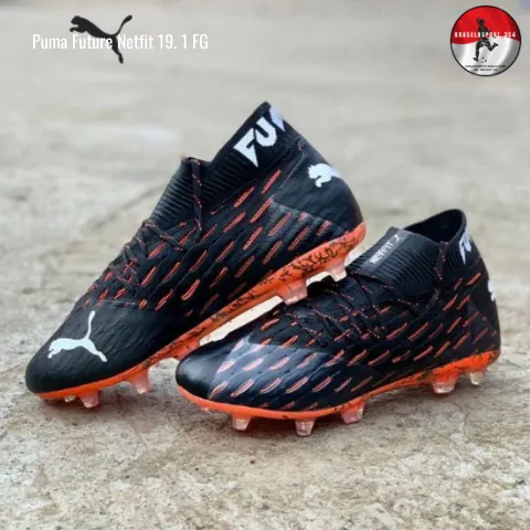 Sepatu Bola Puma Murah Berkualitas Premium Original Import Sepatu Sepak Bola Puma Future 6 1 Netfit Puma Black Orange Hitam Cod Lazada Indonesia