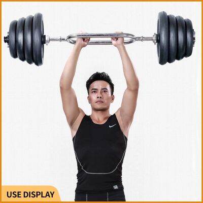 BAEBELL BAR กับดักบาร์ Shrug Bar Hex Bar สำหรับเล่นกล้ามเนื้อแขนด้านหลัง bicep และท่าอื่นๆ TRICEP BAR