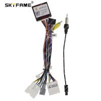 SKYFAME Car 16pin Wiring Harness Adapter Canbus Box Decoder For Renault Express 2021 Duster Android Radio Power Cable RP5-RN-101