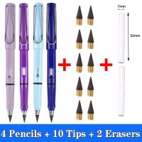 ✸ 16 Pcs/Set Eternal Pencil Unlimited Writing Pen Art Sketch Pen Gifts Kawaii Pen Without Sharpening School Supplies Stationery