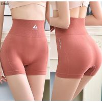 [Dhin] Peach Buttocks Fitness Leggings Womens Gym Sports Tight Running Shorts Hip Three-point Pants High Waist Seamless Yoga Shorts COD