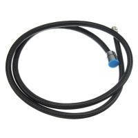 1.5m Nylon Flexible Black/Grey Water Pipe Water Hose For Kitchen Pull Out Mixer Faucet Bathroom Shower Hose Spary Head