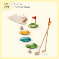 PlanToys Mini Golf - Full Set ของเล่นไม้ชุดกอล์ฟ ใหญ่ ของเล่นเด็ก 3 ขวบ