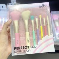 ราคาต่อกล่อง เซ็ทแปรงแต่งหน้าสีพาสเทล PERFECT BRUSH ODBO BEAUTY TOOLS OD8-193