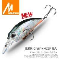 hot【DT】✽✵☌  JERK CRANK M65 Floating 14g Hot Fishing Hard Bait 11Color Wobbler Crank Depth 2.0-2.5m