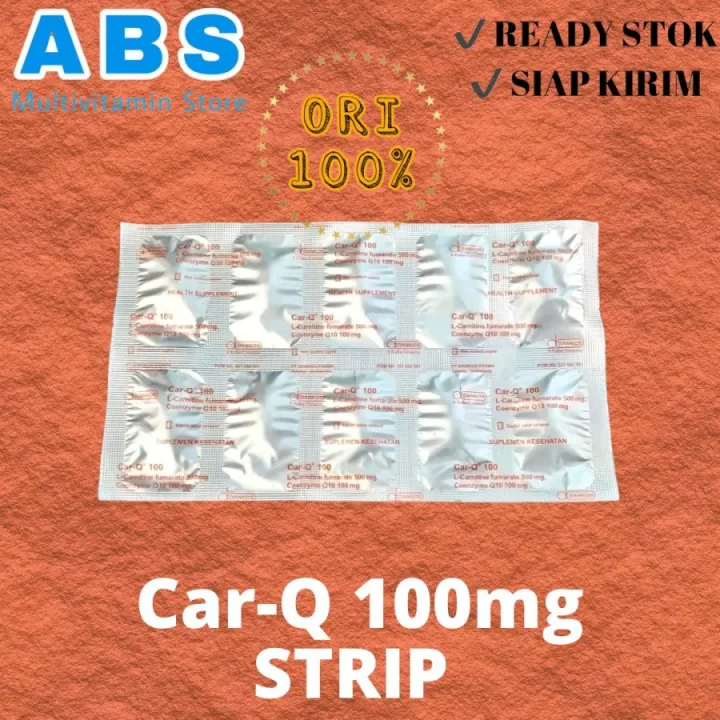 CarQ100 strip isi 10 Kaplet Car Q 100 Lazada Indonesia