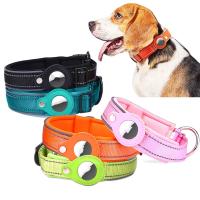 Anti-Lost Dog Collar for The Apple Airtag Protective Tracker Dog Accesories WaterProof Reflective French Bulldog Pets Necklace