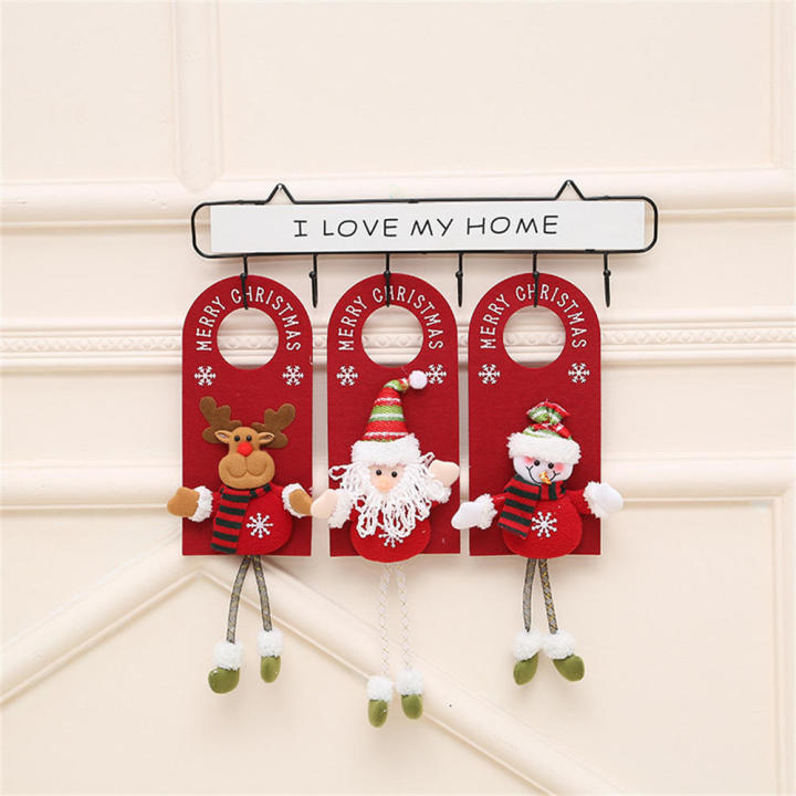 christmas-door-garland-festive-santa-claus-door-decor-merry-christmas-door-sign-xmas-door-knob-ornament-christmas-door-wreath