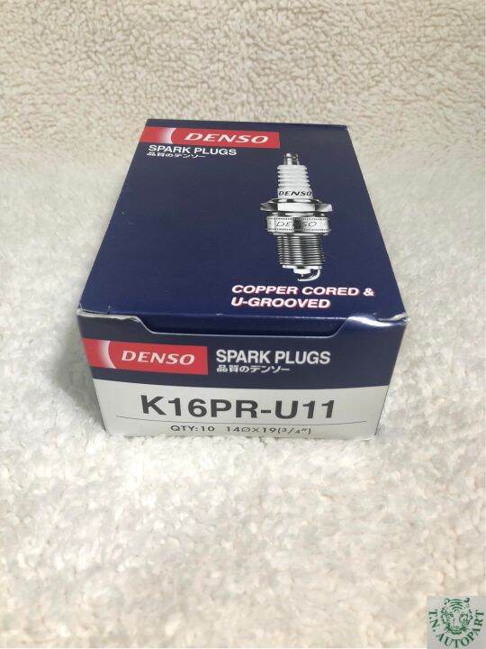 หัวเทียน DENSO #K16PR-U11 (10ชิ้น) | Lazada.co.th
