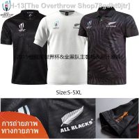 ✴✲ ♚▽19 World Cup Rugby Jersey New Zealand All Blacks Polo Olive RugbyJersey