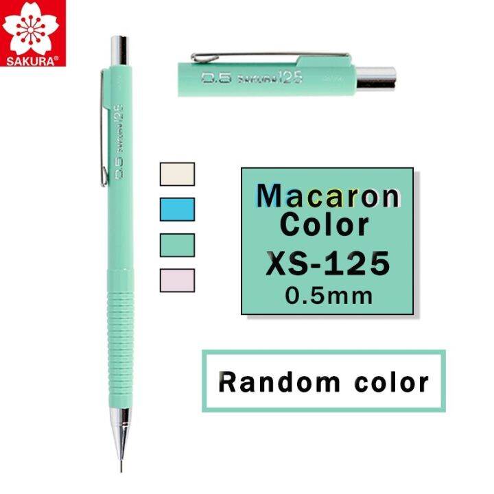 sakura-0-3-0-5-0-7-0-9mm-macaron-color-mechanical-pencil-anti-breaking-lead-mechanical-pencil-write-painting-xs-123-125-127-129