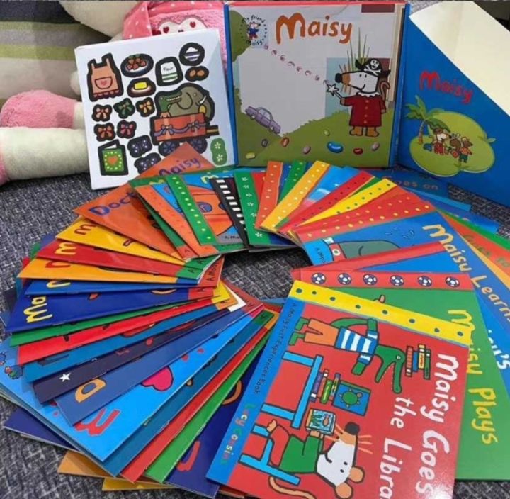 maisy-first-experience-box-set-หนังสือภาษาอังกฤษอ่านง่ายๆ-ภาพ-สีสัน-และเนื้อหาน่ารักจะช่วยให้น้องๆ-รักการอ่านมากขึ้น