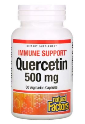 Natural Factors, Quercetin, 500 mg, 60 Vegetarian Capsules