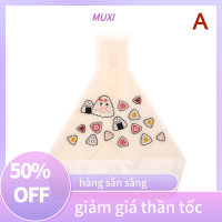 ?【HOT SALE】MUXI 10ชิ้นกระเป๋าใส่ลูกชิ้นข้าวญี่ปุ่นน่ารักกระเป๋าซูชิโนริโอนิกิริกระเป๋าบรรจุภัณฑ์สำหรับทำซูชิอุปกรณ์เสริมสำหรับเบนโตะ