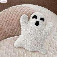 HOONEY ตุ๊กตาของเล่นตุ๊กตาผีสีขาวน่ารักเหมือนจริง Boneka Mainan จำลองน่ารักสร้างสรรค์สำหรับเด็กของขวัญสะดวกสบายสำหรับเด็ก HY-MY