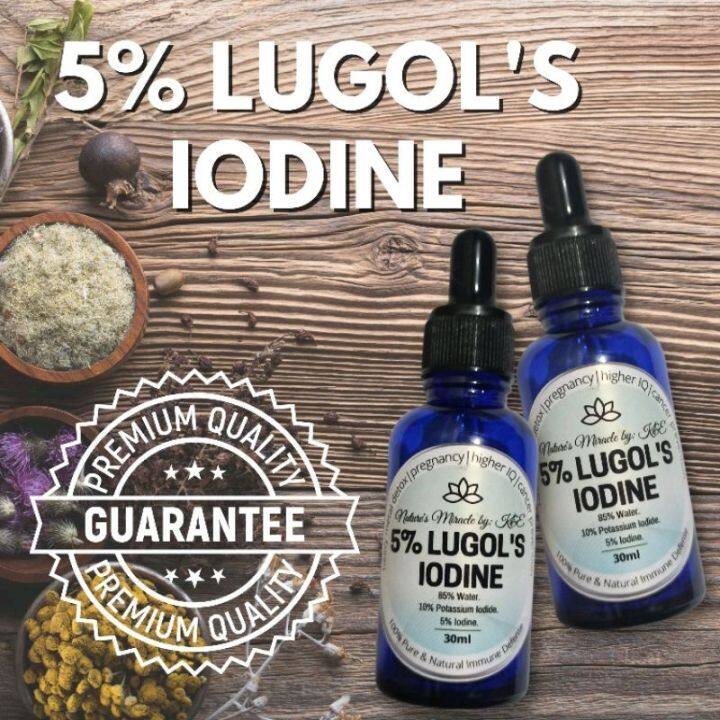 LUGOL'S IODINE IN 5 SOLUTION | Lazada PH