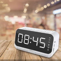 「Good Quality」Multi-functional  Wireless Bluetooth Speaker Mini Heavy Bass Quality Outdoor Portable Plug-in Card Voice Broadcast Alarm Clock Radio Speaker