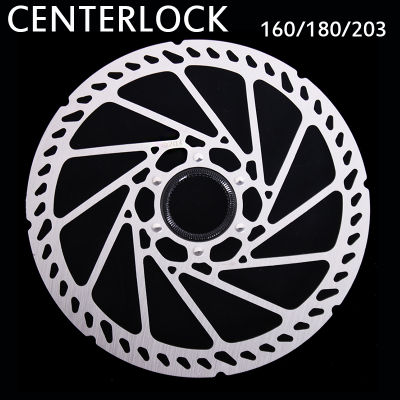 จักรยาน Centerlock โรเตอร์กระจายความร้อนจักรยาน Centerlock ดิสก์เบรกโรเตอร์160180203มิลลิเมตร MTB ศูนย์ล็อคโรเตอร์สำหรับ Shimano SRAM