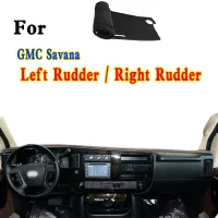 สำหรับ2010-2015 GMC Savana G1500 2500 3500 Cargo Van Dashmat Dashboard ฝาครอบแผงฉนวนกันความร้อนครีมกันแดดป้องกัน Pad