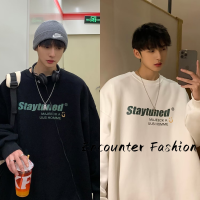 Encounter Fashion เสื้อยืดผู้ชาย เสื้อผู้ชาย เสื้อยืดผู้ชาย เสื้อยืด สไตล์เกาหลี MWY2300L1Q 42Z231017