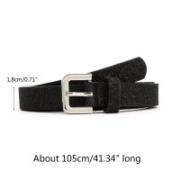 New Product Belts For Women Formal Dress Shiny Glitter Waistband Pin Buckle Faux Leather Y2k Accessories Waist Belt  NEW