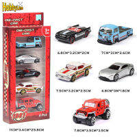 HobbyLane_5PCS 1:64จำลองของเล่นเด็ก Multi-สไตล์แท็กซี่โลหะผสมโมเดลรถขนาดเล็ก