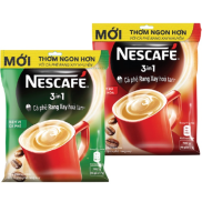 Nescafe bịch 46 gói xanh hoặc đỏ - Nestle cafe sữa đá - Nescafe 3 in 1