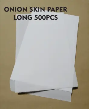 Superfine Onion Skin Paper 8.5X11 50 Sheets