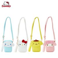 Kawaii Cartoon Mymelody Kt Cinnamorol Mobile Phone Bag Backpack Student Outing Messenger Bag Coin Purse Child Storage Gift