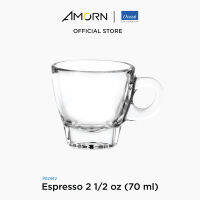 AMORN - (Ocean) P02442  Espresso - แก้วเอสเปรซโซ่ แก้วโอเชี่ยนกลาส Coffee Espresso Cup Ocean Glass  2 1/2 oz. ( 70 ml. )