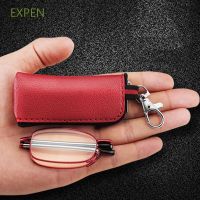 EXPEN Convenient Presbyopic Glasses Foldable With Boxes Hyperopia Eyewear Glasses Portable Resin Male Female Computer Glasses Metal Reading Glasses/Multicolor