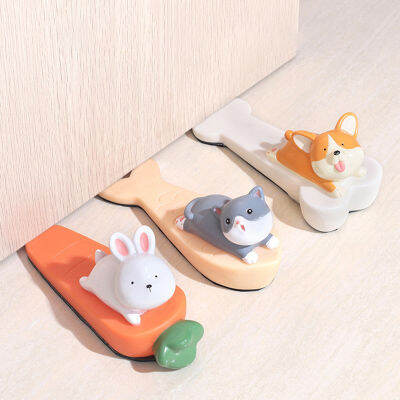 【Shanglife】ที่กั้นประตูรูปสัตว์ Heavy Duty Safety Cartoon PVC Door Stop For Office Home