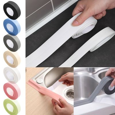 Sealing Strips Waterproof Mould Proof Tape Pvc Self-adhesive Nano Tape Kitchen Bathroom Sink Sealing Strips Gadgets Dropshipping