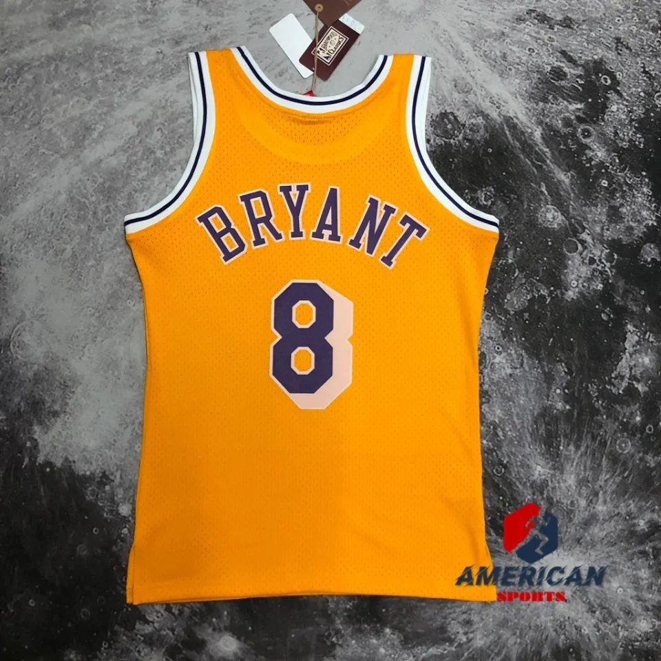 Mitchell & Ness Los Angeles Lakers Kobe Bryant 96'-97' Authentic NBA Jersey  Yellow