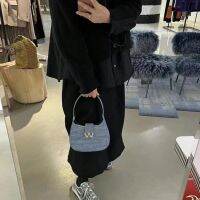 2023 same W diamond armpit bag womens 2023 new niche alexanderwangˉdesign high-end texture versatile shoulder handbag