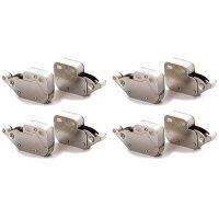 10Pcs Bounce Latch Lock Anti-Theft Contact Catch Locks for Cupboard Door Furniture Mini Push Cabinet Kitchen Spring