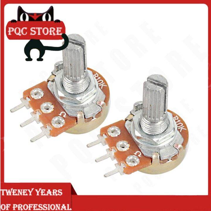 factory-direct-5pcs-wh148-b1k-b2k-b5k-b10k-b20k-b50k-b100k-b500k-3pin-15mm-shaft-amplifier-dual-สเตอริโอ-potentiometer-1k-5k-10k-50k-100k-500k