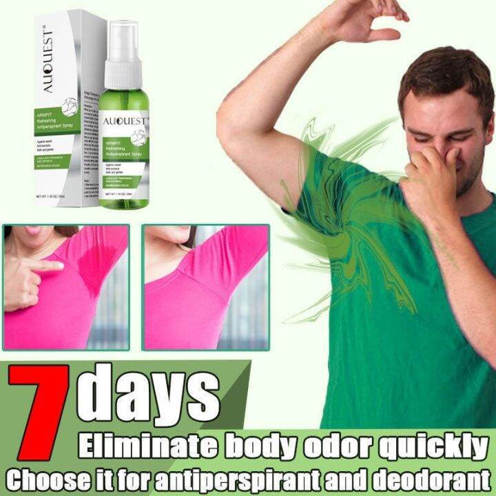 Body Deodorant Spray Underarm Spray Body Odor Remover Anti Perspirant