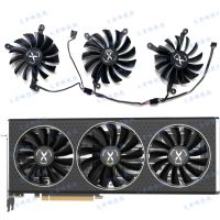 XFX/XFX RX6700 6700XT 6750 XT QICK/MERC จากต่างประเทศพัดลมทำความเย็นการ์ดจอ (ต้นฉบับและของแท้) รับประกัน3ปี